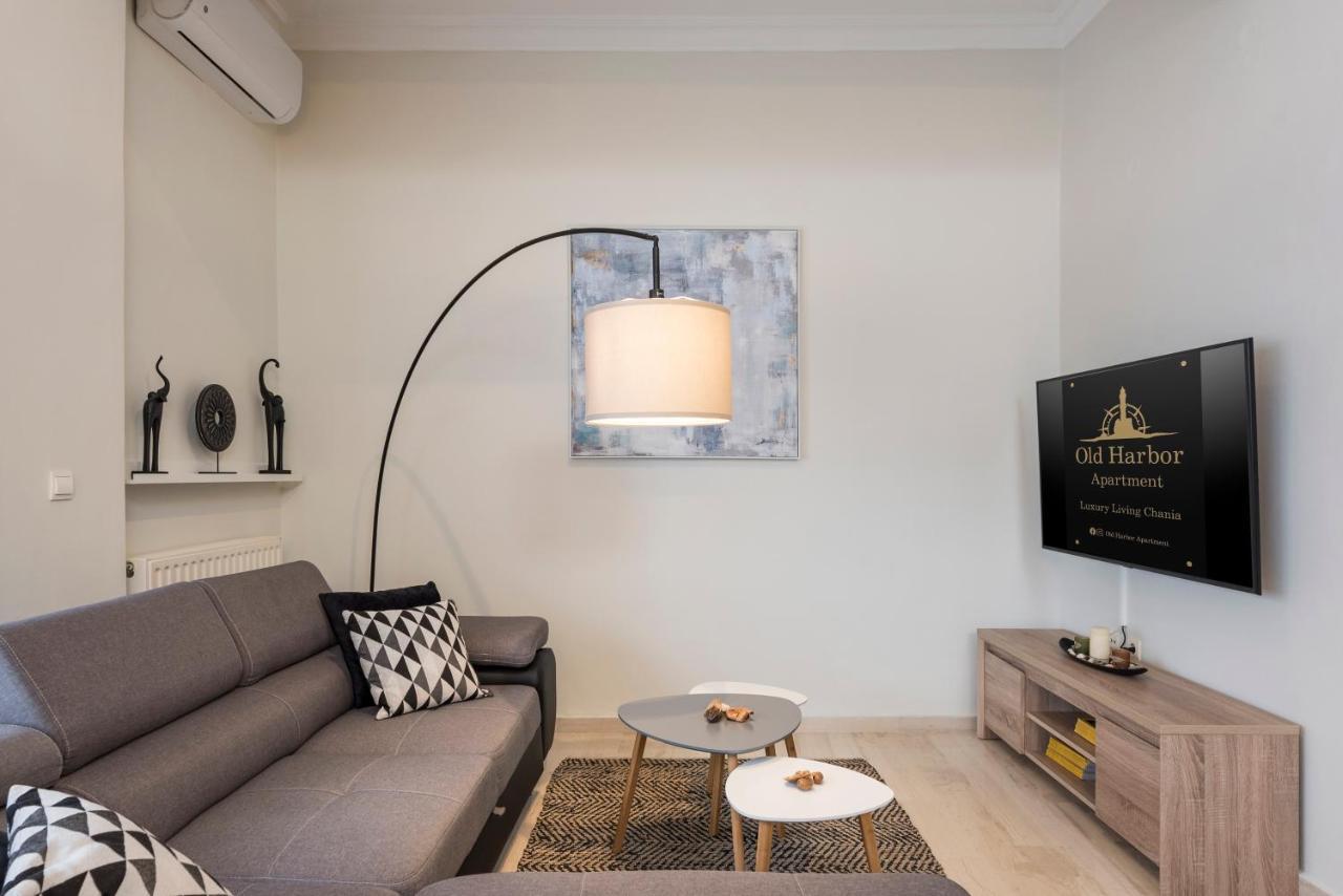 Old Harbor Apartment Luxury Living Chania Chania  Bagian luar foto